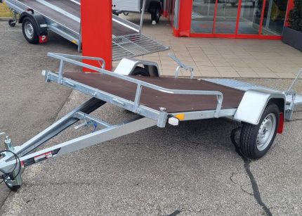 Quad Anhänger EM 750 2.0 Seitenansicht mit 2070 mm Ladefläche