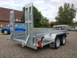 Anhänger für Baumaschinen 3.000 kg Saris MG 306 170 3000 – Doppelachser gebremst – Bild 4