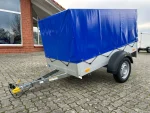 Humbaur Startrailer H 752010 mit 100 cm Hochplane in Blau