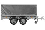 Remorque utilitaire galvanisée UNITRAILER Garden Trailer 200 – 750 kg | 200×106 cm | Ridelles hautes 70 cm – Bild 4