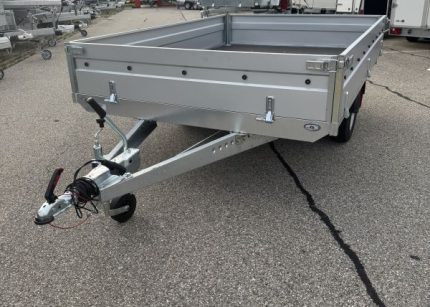 Aluminium Anhänger 1500 kg Seitenansicht