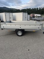 BH 3000/20 U Stahl Anhänger Seitenansicht mit 3 m Ladefläche