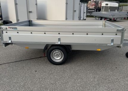 BH 3000/20 U Stahl Anhänger Seitenansicht mit 3 m Ladefläche