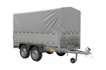 Doppelachsanhänger 264x125 cm gebremst UNITRAILER Garden Trailer 264 – Bild 3