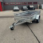 BC 250/13 U-R Anhänger Seitenansicht verzinkte Stahlmulde