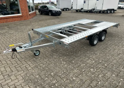 Humbaur FTK 27 40 22 PKW-Anhänger Seitenansicht 4 Meter Ladefläche