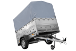 UNITRAILER 200x125 Anhänger mit H-800 Rahmen und Plane