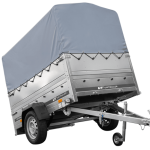 UNITRAILER 200x125 Anhänger mit H-800 Rahmen und Plane