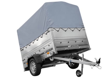 UNITRAILER 200x125 Anhänger mit H-800 Rahmen und Plane