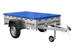 Kippanhänger 750 kg zGG 200x106 cm ungebremst UNITRAILER Garden Trailer 200 KIPP – Bild 4