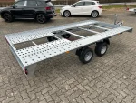 PKW-Anhänger Humbaur FTK 27 40 22 – 2.700 kg – Kippbarer Autotransporter 4 m – Bild 2