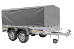 Remorque utilitaire galvanisée UNITRAILER Garden Trailer 200 – 750 kg | 200×106 cm | Ridelles hautes 70 cm – Bild 2
