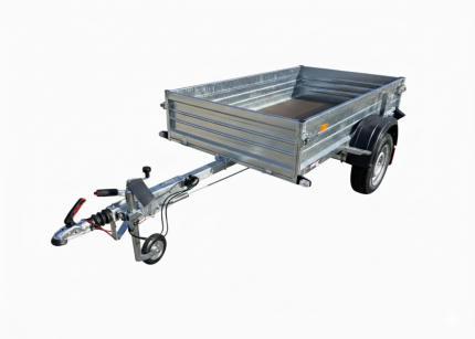 Verzinkter Stahl Anhänger 1000 kg Seitenansicht